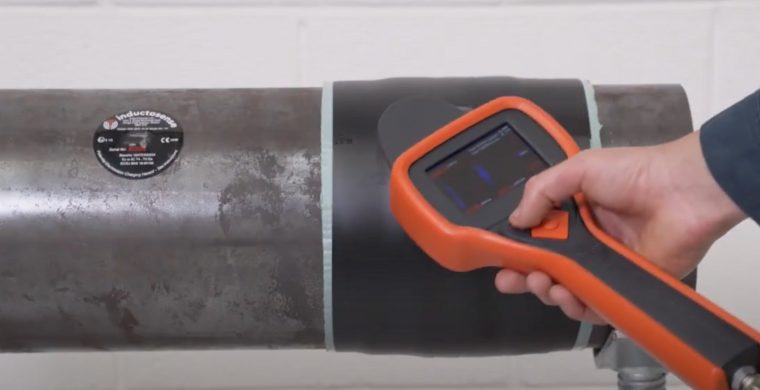 Inductosense technology can be used with STOPAQ coatings for internal corrosion monitoring